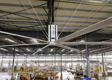 工業(yè)大風(fēng)扇跟環(huán)?？照{(diào)搭配使用效果怎么樣